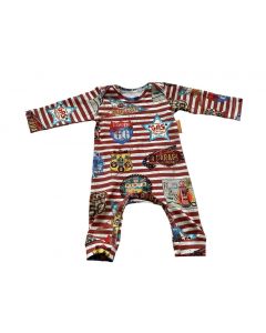 Airco zakdoek Menselijk ras Retro babykleding jongen babybroek broekje baby jumpsuit newborn baby  online kopen onesie - Retro Baby Shop